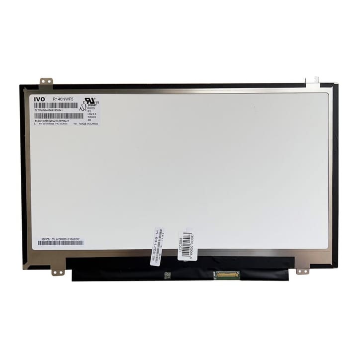 Nešiojamo kompiuterio ekranas 14.0" 1920x1080 IPS Touch, 60 Hz, matinis, 40 pin (jungtis dešinėje), R140NWF5 R1