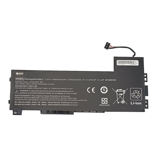 Suderinama nešiojamo kompiuterio baterija HP VV09XL, 4600 mAh