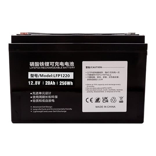 Akumuliatorius LiFePO4 12,8 V, 20Ah