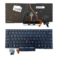 Nešiojamo kompiuterio klaviatūra Lenovo X1 Carbon Gen 8, su pašvietimu, su trackpoint, US