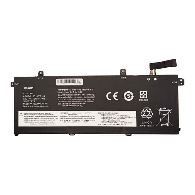 Suderinama nešiojamo kompiuterio baterija Lenovo L18M3P73, 4200 mAh