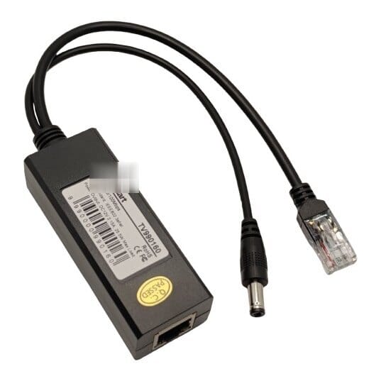 PoE 10/100M spliteris 25,5 W