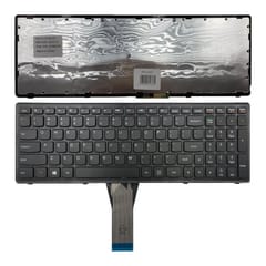 Nešiojamo kompiuterio klaviatūra Lenovo G500C, G500H, G500S su rėmeliu