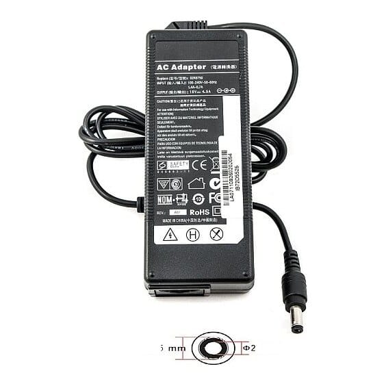 Įkroviklis nešiojamam kompiuteriui Lenovo 72 W, 16 V, 4,5 A, kištukas 5,5 × 2,5 mm