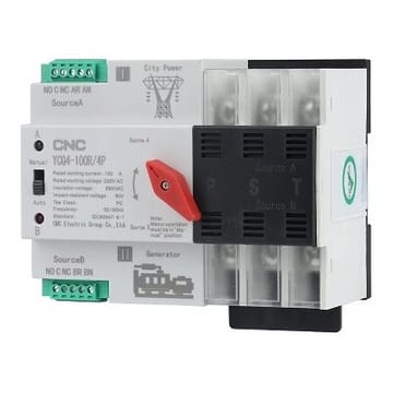 Automatinis perjungėjas CNC 3P 220 V 100 A