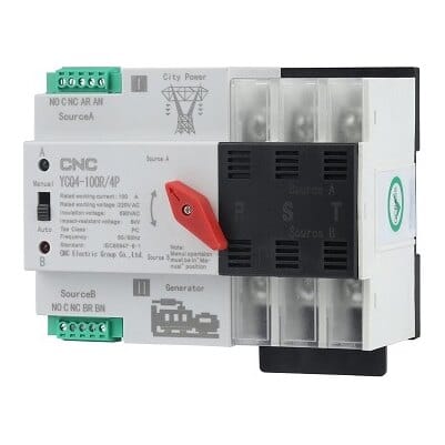 Automatinis perjungėjas CNC 3P 220 V 100 A