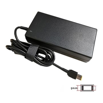 Įkroviklis nešiojamam kompiuteriui Lenovo 170 W, 20 V, 8,5 A, kištukas stačiakampis su adatėle