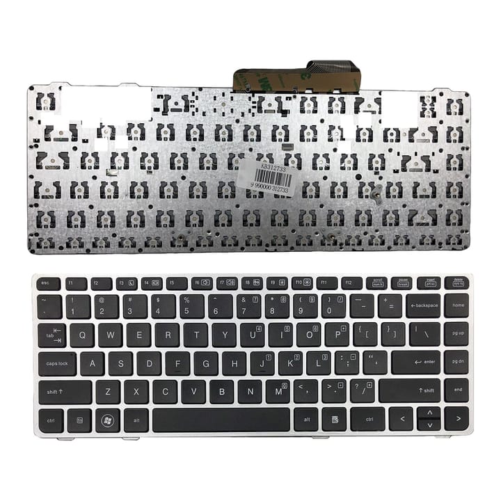 Nešiojamo kompiuterio klaviatūra HP Probook 6470b su rėmeliu