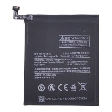 Suderinama telefono baterija Xiaomi Mi A1