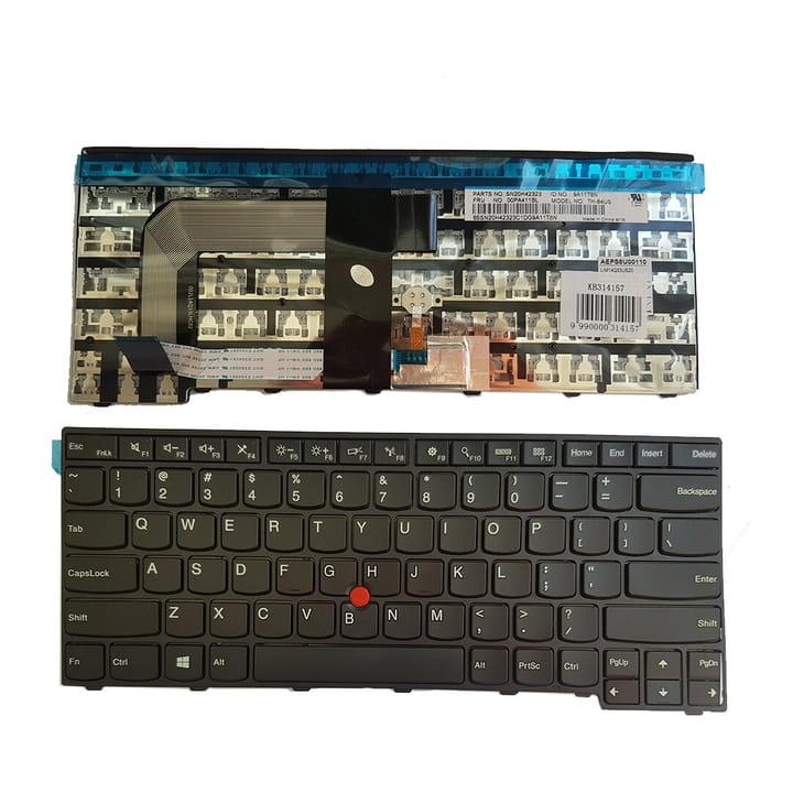 Nešiojamo kompiuterio klaviatūra Lenovo ThinkPad T460P, T460S