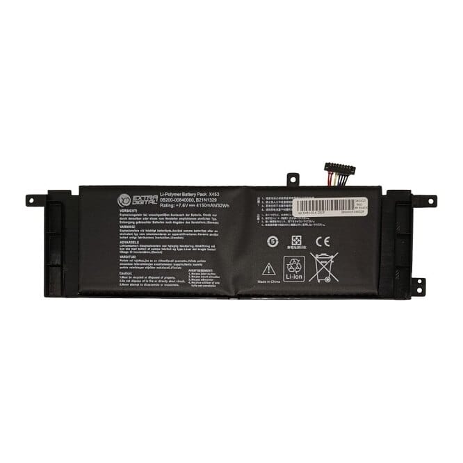 Suderinama nešiojamo kompiuterio baterija ASUS B21N1329, 4150 mAh