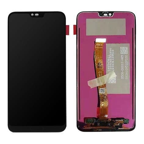 Pakaitinis telefono ekranas Huawei Honor 10 su piršto atspaudo nuskaitymu (juodas), restauruotas