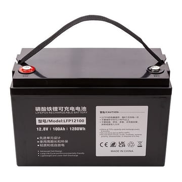Akumuliatorius LiFePO4 12,8 V, 100Ah