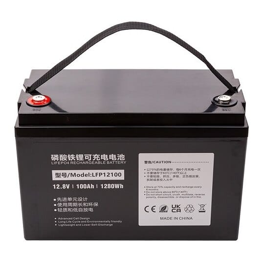 Akumuliatorius LiFePO4 12,8 V, 100Ah