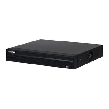IP įrašymo įrenginys 8 kam., 4K 12MP, 1HDD, 8 PoE, 160Mbps, H.265/H.264, IVS