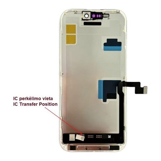 Pakaitinis telefono ekranas iPhone 16 Pro, LTPO Soft OLED, 120 Hz