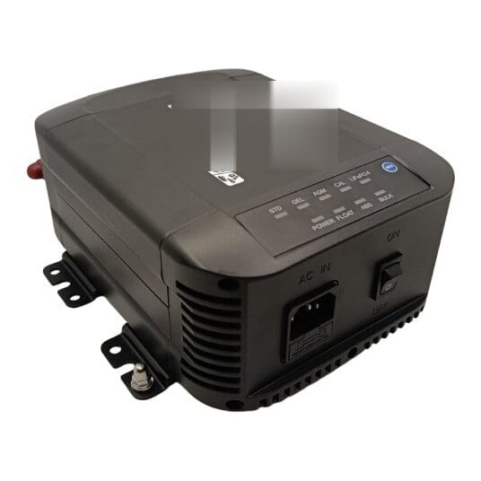 Automatinis švino rūgšties / LiFePO4 akumuliatoriaus įkroviklis, 12 V 20 A