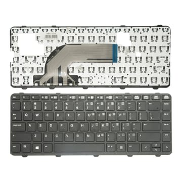 Nešiojamo kompiuterio klaviatūra HP ProBook 430 G2, 440 G0, 440 G1, 440 G2, 445 G2, 630 G2, 640 G1, 645 G1.su rėmeliu
