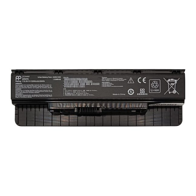 Suderinama nešiojamo kompiuterio baterija ASUS A32N1405, 5200 mAh