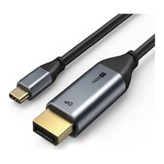Kabelis USB-C - DisPlay Port, 4K, Ultra HD, 1.8 m, 1.2 ver.