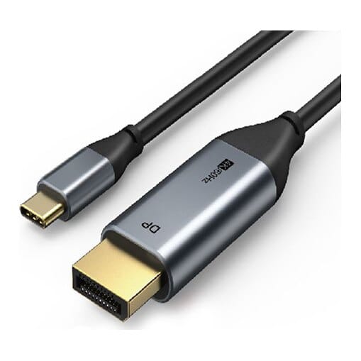 Kabelis USB-C - DisPlay Port, 4K, Ultra HD, 1.8 m, 1.2 ver.