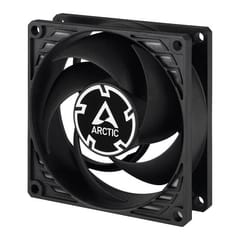 ARCTIC P8 Silent ypač tylus korpuso ventiliatorius, 3-pin, 80 mm, juodas
