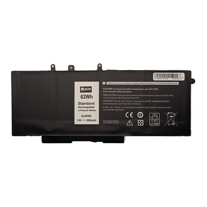 Suderinama nešiojamo kompiuterio baterija Dell GJKNX, 8200 mAh