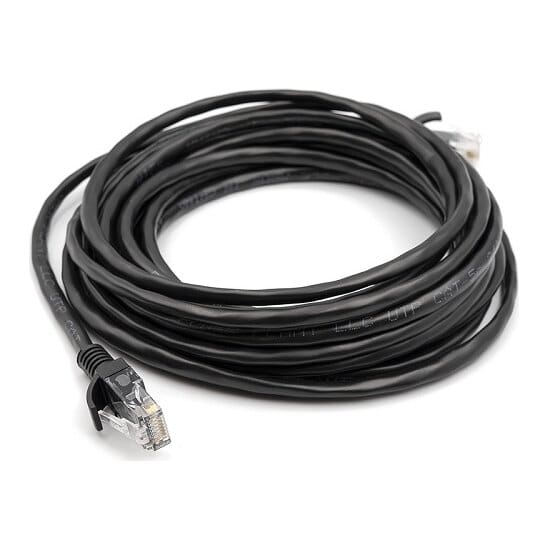 Kabelis Cat5E UTP, 5m, juodas