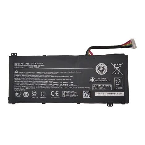 Suderinama nešiojamo kompiuterio baterija Acer AC14A8L, 4465 mAh