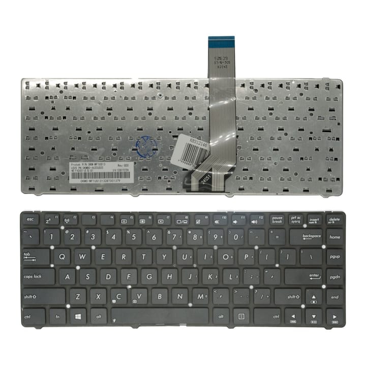 Nešiojamo kompiuterio klaviatūra ASUS K45, A85 V, R400, K45VD, A45VM, R400 V, N45