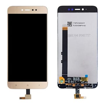 Pakaitinis telefono ekranas Xiaomi Redmi Note 5 A Prime (auksinis), restauruotas