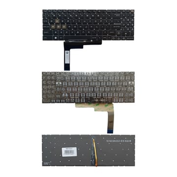 Nešiojamo kompiuterio klaviatūra MSI GL76, GL66, GF76, GF66, su RGB apšvietimu, US