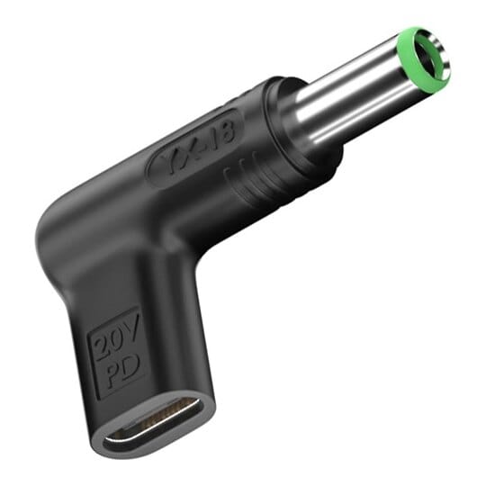USB Type-C į DC 6.3x3,0 mm adapteris