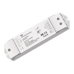 V4 nuolatinės įtampos RGB/RGBW/CCT valdiklis 12–48 V, 4x5 A, + Push DIM