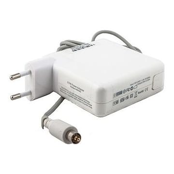 Įkroviklis nešiojamam kompiuteriui Apple 65 W, 24 V, 2,65 A, kištukas 7,7 × 2,5 mm su adatėle