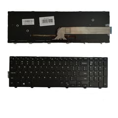 Nešiojamo kompiuterio klaviatūra Dell Inspiron 5558 su apšvietimu (US)