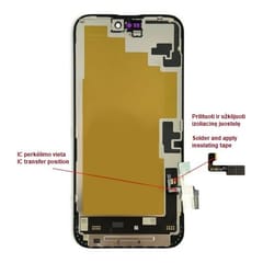 Pakaitinis telefono ekranas iPhone 16 Plus, LTPO Soft OLED, 60 Hz