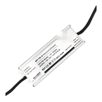 Maitinimo šaltinis 12 V, 12,5 A, 150 W, PFC, IP67