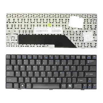 Nešiojamo kompiuterio klaviatūra MSI Wind U90, U100, U110, U12