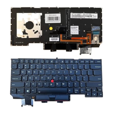 Nešiojamo kompiuterio klaviatūra Lenovo X1 Carbon Gen 5, su pašvietimu, su trackpoint, US