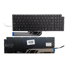 Nešiojamo kompiuterio klaviatūra Dell Vostro 3501, 3505, Inspiron 5598, 5584, 5502, su pašvietimu, US