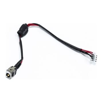 Maitinimo lizdas su laidu nešiojamam kompiuteriui Toshiba Satellite A500, L455, L455D, L455D, L555, L555D Series