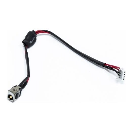 Maitinimo lizdas su laidu nešiojamam kompiuteriui Toshiba Satellite A500, L455, L455D, L455D, L555, L555D Series