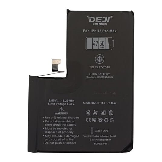 Suderinama telefono baterija Apple iPhone 13 Pro Max