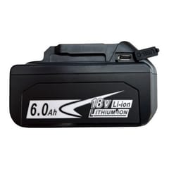 Akumuliatorius skirtas įrankiams Makita BL1860B, 18 V, 6Ah, Li-ion, USB Type-C