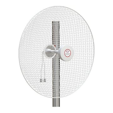 5G / LTE / CBRS 2x2MIMO antena, 1.7-4.2GHz, 20dBi+22dBi