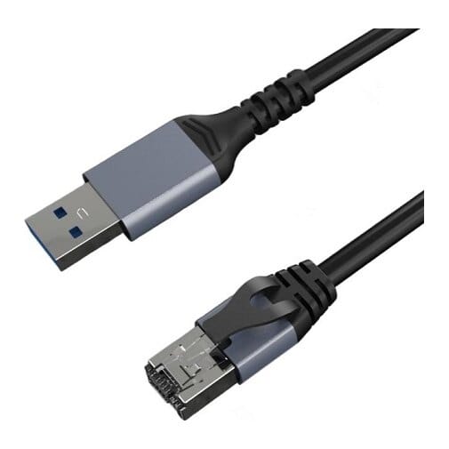 Interneto kabelis CAT6 UTP, USB3.0 Type-A - RJ45, 1m