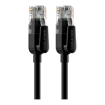 Kabelis Cat6 UTP, 1m, juodas