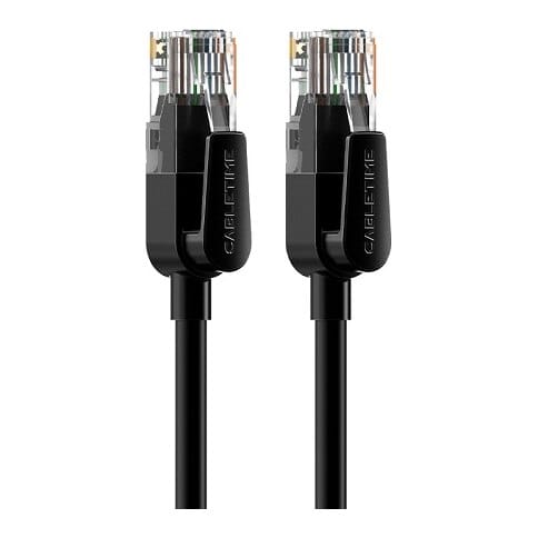 Kabelis Cat6 UTP, 1m, juodas