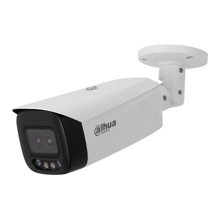 IP kamera HFW5449T1-ASE-D2 2,8 mm. 4MP FULL-COLOR. IR+LED pašvietimas iki 50m. 2,8 mm 97°. SMD, IVS